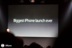 iPhone 6 launch was Apple's biggest launch ever