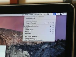 You can use your Mac as a wi-fi hotspot for your iPhone and save on data