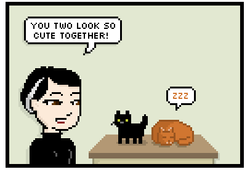 Comic: The Cat, the Pendulum and the Camera