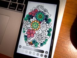 Pigment brings adult coloring books to iPhone and iPad