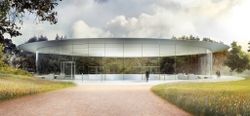 Snapchat Stories show Apple Park as posted by workers on-site