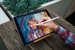 iPad Pros: Kyle Lambert has made his illustration career with an iPad