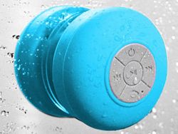 Love singing in the shower? Get a waterproof Bluetooth speaker for only $10