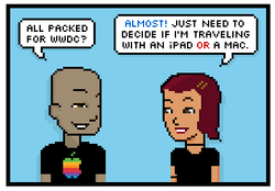 Comic: Packing for WWDC