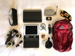 What's in Serenity's fall Apple event gear bag?