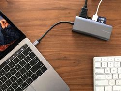 Add more ports to your MacBook with this USB-C multi-function dock!