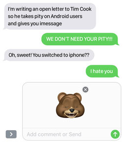 Dear Apple: True charity would be making iMessage for Android