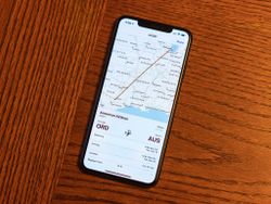 You can track an upcoming flight right in the Messages app