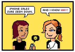 Comic: The Mystery of the Slow iPhone Sales
