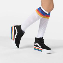 Get your pride on with these Vans shoes