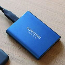 Start saving with Samsung's T5 500GB portable SSD at its best price to date