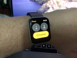 Setting a timer on Apple Watch