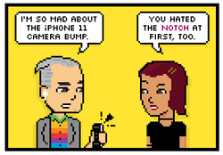 Comic: The Five-Bladed Razor of iPhones