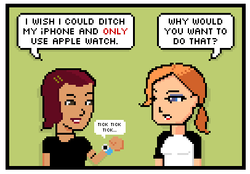 Comic: Apple Watch Minus iPhone