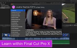 You can now learn video editing on Final Cut Pro X from iJustine