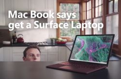 Microsoft targets Apple in new Surface Laptop 2 ad with man named Mac Book