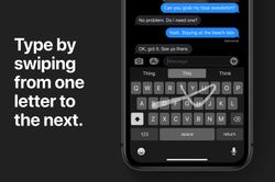 Swipe keyboard is the other new iOS 13 feature people are loving