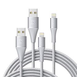 Pick up two Xcentz six-foot Lightning Cables and save $6