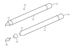 New Apple patent depicts an Apple Pencil with a status indicator