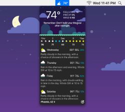 Carrot Weather brings its foul-mouthed forecasts to Mac