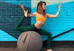 Get fit at home or work with these balance balls