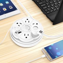 Safely charge all of your stuff on the go with these travel power strips