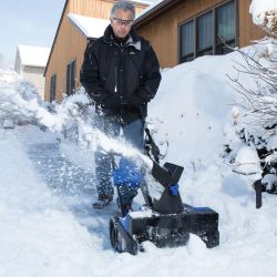 Go cordless with one of these electric snow blowers