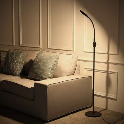Don't sit in the dark with Aukey's flexible LED floor lamp on sale for $28