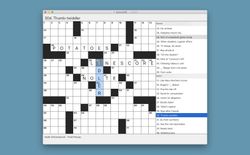 Solve those crossword puzzles in style with Black Ink 2.0 on Mac