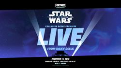 Fortnite to show exclusive footage of Star Wars: The Rise of Skywalker