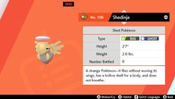 Pokémon Sword and Shield: How to get Shedinja