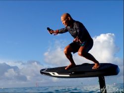 The Waydoo Flyer is an electric surfboard that doesn't need wind or waves