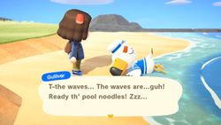 Animal Crossing: New Horizons — How to help Gulliver
