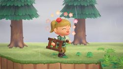 Explore those cliffs in Animal Crossing by crafting a ladder
