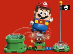 LEGO Super Mario blurs the lines between video games and LEGO