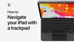 Apple shares new video on how to use a trackpad with your iPad