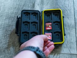 Utilize the Polaroid Pop's storage capabilities with a microSD card