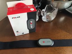 Accurately track your stats with the Polar H9 heart rate monitor