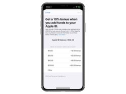 Get a 10% bonus when you add funds to your Apple ID through July 10