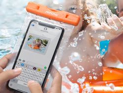 Take your new iPhone out for a swim with a waterproof bag!