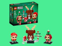 This LEGO Reindeer & Elf set makes the perfect stocking stuffer at 50% off