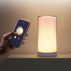 This Meross Smart Lamp on sale for $27 can change colors with just a touch