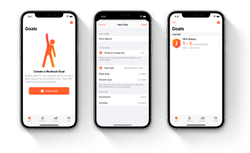 Fitness app Träning gains support for distance-based goals