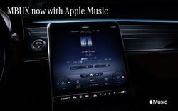 Mercedes-Benz adds full Apple Music integration to MBUX infotainment system
