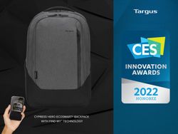 Targus officially unveils its new Find My-powered backpack