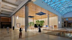 The new Apple Yas Mall store in Abu Dhabi is big and beautiful