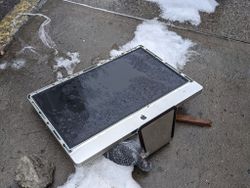 'Angry spouse' throws iMac out of window, kills pigeon
