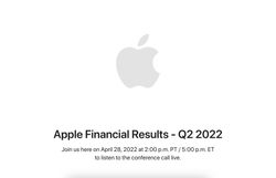 How to listen to Apple's Q2 2022 earnings call on Thursday, April 28