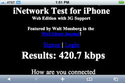 3G Speed Tests: Mix of Meh and Whoa
