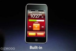 Nike+ Only Built-in on 2nd Gen iPod Touch.  iPhone Owners Clearly Lazy